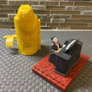 Jack in the Box Halloween 1999. Universal Studios. Phantom harmonica & Mummy